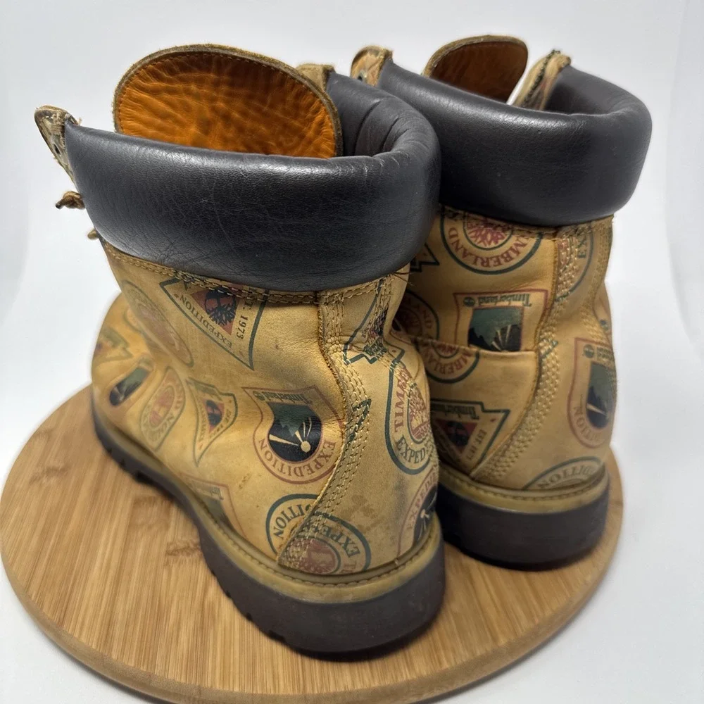 Timberland Expedition Limited Edition 1973 Wheat Nubuck Boots Mens US‎ Sz 11 1/2